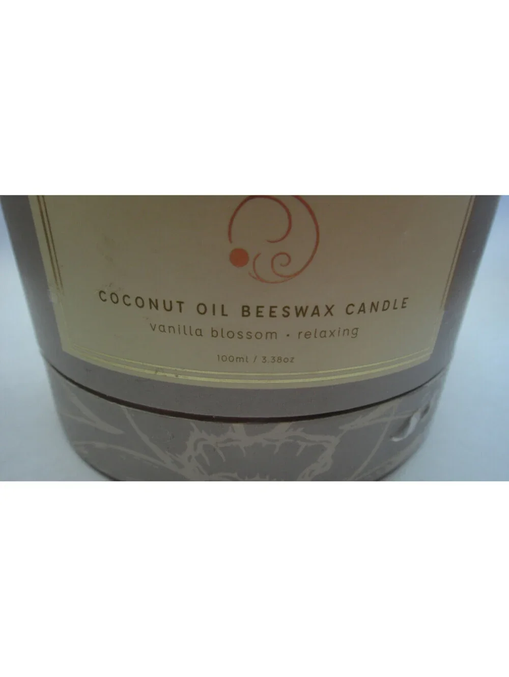 Tasalli Coconut Oil Beeswax Candle Vanilla Scented 100mL / 3.38oz